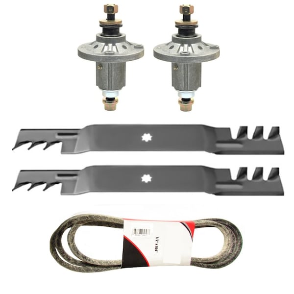 Aic Replacement Parts Deck Mulching Rebuild Kit Fits John Deere 42 X120 X125 X145 D100 D110 D120 D130 KT-LAS20-0005 - main